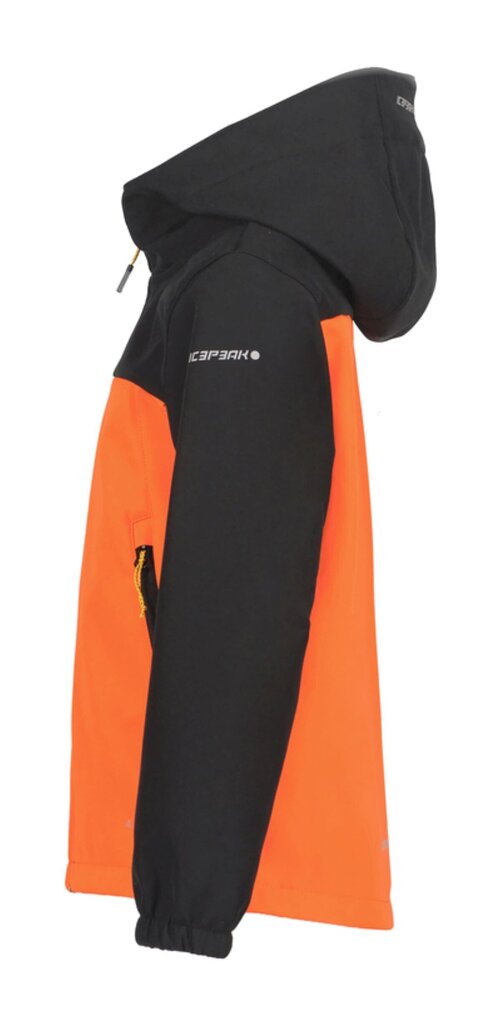 Icepeak lasten softshell takki Konan JR 51897-2*455, oranssi/musta hinta ja tiedot | Poikien takit | hobbyhall.fi