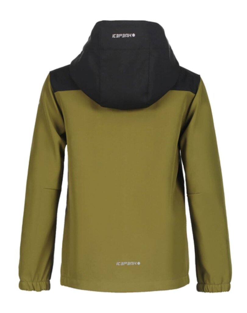 Icepeak lasten softshell takki Konan JR 51897-2*572, oliivi/musta hinta ja tiedot | Poikien takit | hobbyhall.fi