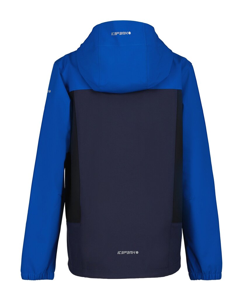 Icepeak lasten softshell-takki Kenmore 51913-2*380, sininen/harmaa hinta ja tiedot | Poikien takit | hobbyhall.fi