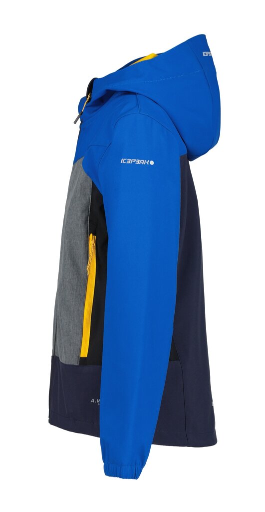 Icepeak lasten softshell-takki Kenmore 51913-2*380, sininen/harmaa hinta ja tiedot | Poikien takit | hobbyhall.fi