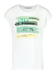 Hailys T-paita tytöille ALEYA T*01, valkoinen/vihreä hinta ja tiedot | Hailys Lasten vaatteet ja jalkineet | hobbyhall.fi