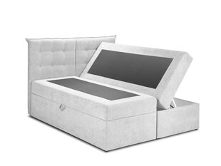 Mazzini Beds Echaveria -sänkypaketti, 180 x 200 cm, vaaleanharmaa hinta ja tiedot | Mazzini Beds Makuuhuone | hobbyhall.fi