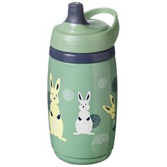 Nokkamuki Tommee Tippee Eristetty Sportee vihreä, 12 kk+, 266 ml hinta ja tiedot | Tuttipullot ja tarvikkeet | hobbyhall.fi