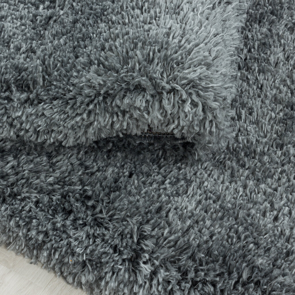 Ayyildiz -matto Fluffy Light Grey 3500 140x200 cm hinta ja tiedot | Isot matot | hobbyhall.fi