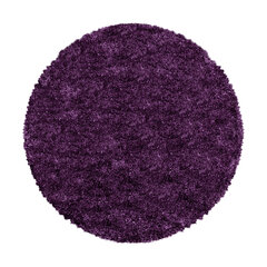 Ayyildiz -matto Fluffy Purple 3500 120x120 cm hinta ja tiedot | Isot matot | hobbyhall.fi