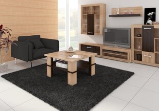 Sohvapöytä Futura I, tammi/ruskea hinta ja tiedot | Sohvapöydät | hobbyhall.fi