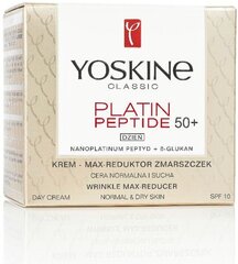 Päivävoide Dax Yoskine Platin Peptide 50+, 50 ml hinta ja tiedot | Kasvovoiteet | hobbyhall.fi
