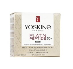 Yövoide Dax Yoskine Platin Peptide 50+, 50 ml hinta ja tiedot | Kasvovoiteet | hobbyhall.fi