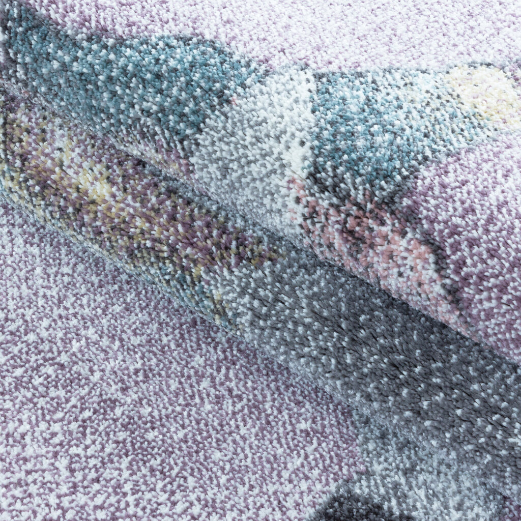 Lastenhuoneen matto Ayyildiz Funny 200x290 cm, violetti hinta ja tiedot | Isot matot | hobbyhall.fi