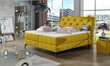 Sänky NORE Laos 180x200 cm, keltainen hinta ja tiedot | Sängyt | hobbyhall.fi