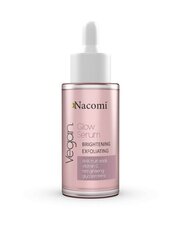 Kasvoseerumi Nacomi Vegan Glow Serum, 40 ml hinta ja tiedot | Kasvoöljyt ja seerumit | hobbyhall.fi