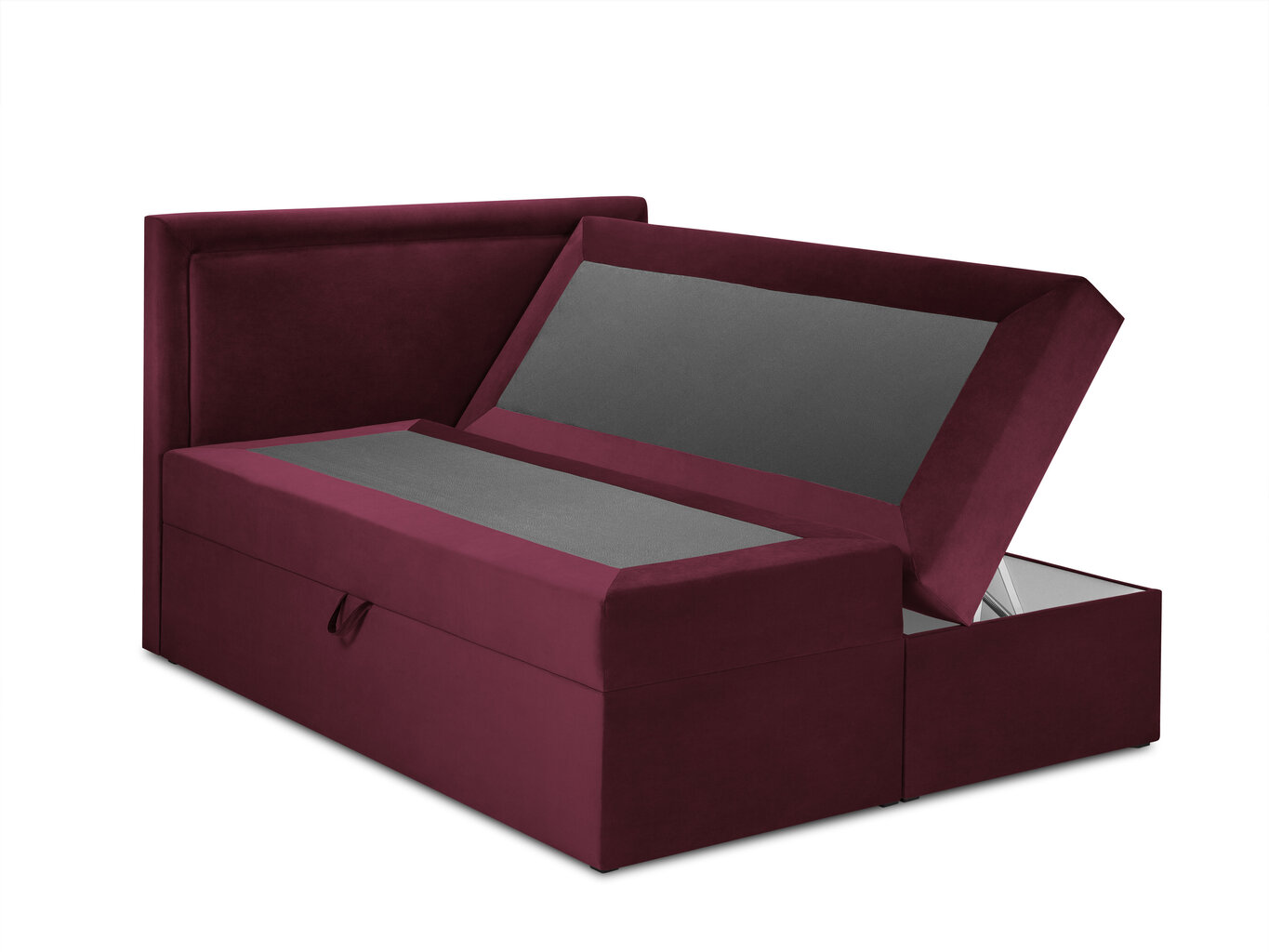 Mazzini Beds Yucca -sänkypaketti, 160 x 200 cm, punainen hinta ja tiedot | Sängyt | hobbyhall.fi