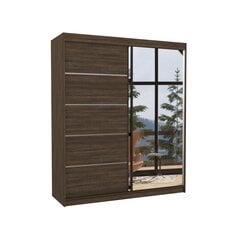 Kaappi ADRK Furniture Caro, ruskea hinta ja tiedot | Kaapit | hobbyhall.fi