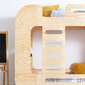 Kerrossänky Selsey Batria Kidshouse 80 x 200 cm, ruskea hinta ja tiedot | Sängyt | hobbyhall.fi