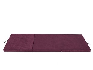 Hobbygarden Ben XL taitettava patja, 195 cm x 80 cm, violetti hinta ja tiedot | Hobbygarden Makuuhuone | hobbyhall.fi