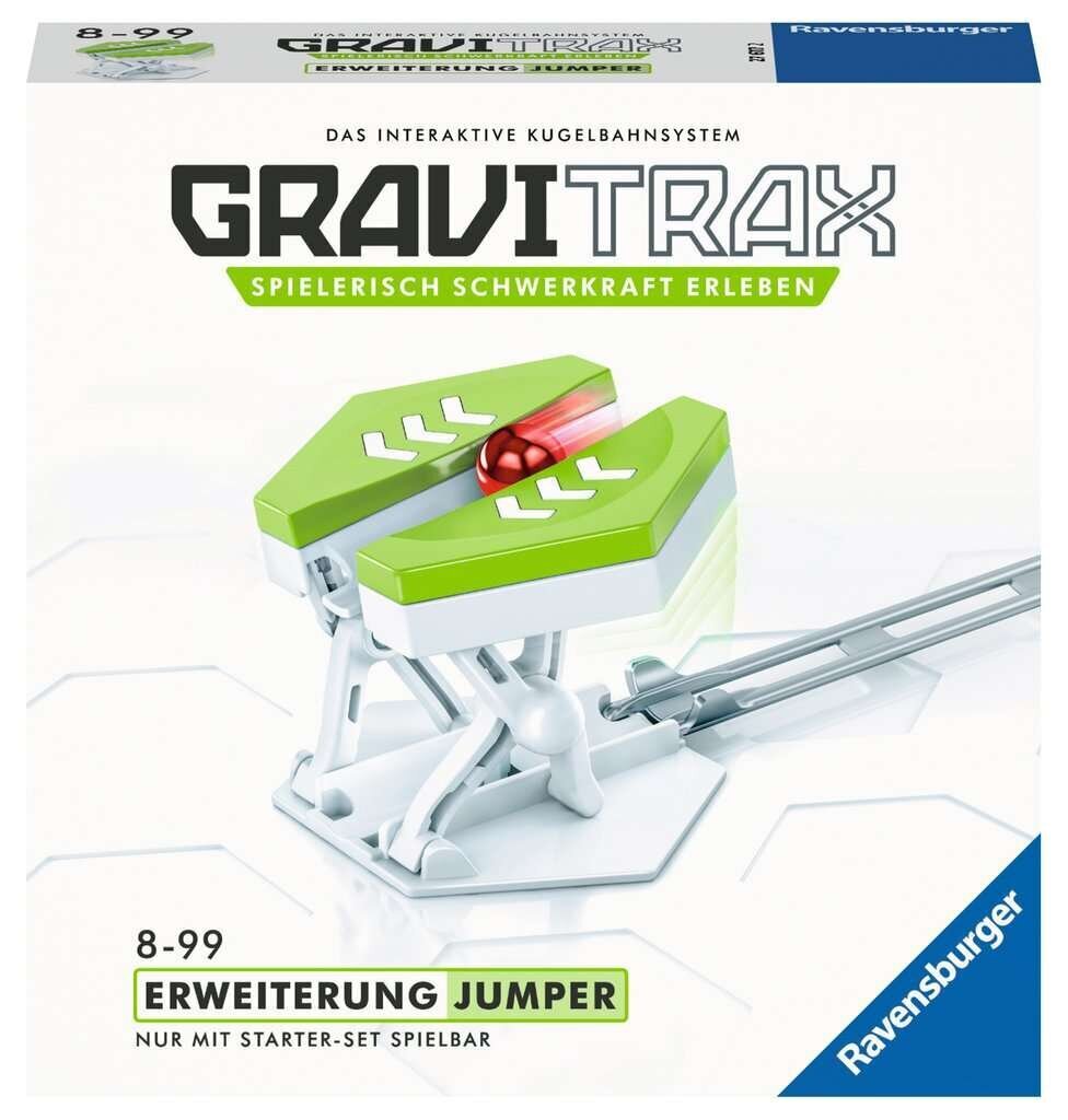 26968 Ravensburger GraviTrax -lisäosa "Jumper" hinta ja tiedot | LEGOT ja rakennuslelut | hobbyhall.fi