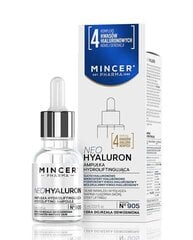 Kosteuttava kasvoseerumi Mincer Neo Hyaluron No. 905, 15 ml. hinta ja tiedot | Mincer Pharma Hajuvedet ja kosmetiikka | hobbyhall.fi