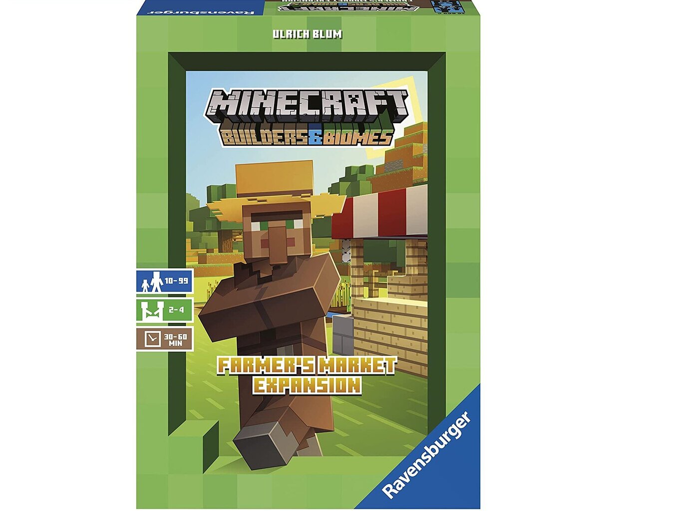 Lautapeli Ravensburger Minecraft Builders Biomes: Farmers Market Expansion, ENG hinta ja tiedot | Lautapelit ja älypelit | hobbyhall.fi