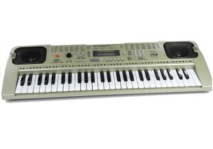 Suuri piano, jossa mikrofoni Keyboard MQ-807 USB hinta ja tiedot | Lean Toys Lelut yli 3-vuotiaille lapsille | hobbyhall.fi