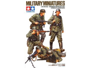 Tamiya - saksalainen jalkaväkisarja (ranskalainen kampanja), 1/35, 35293 hinta ja tiedot | Tamiya Lapset | hobbyhall.fi