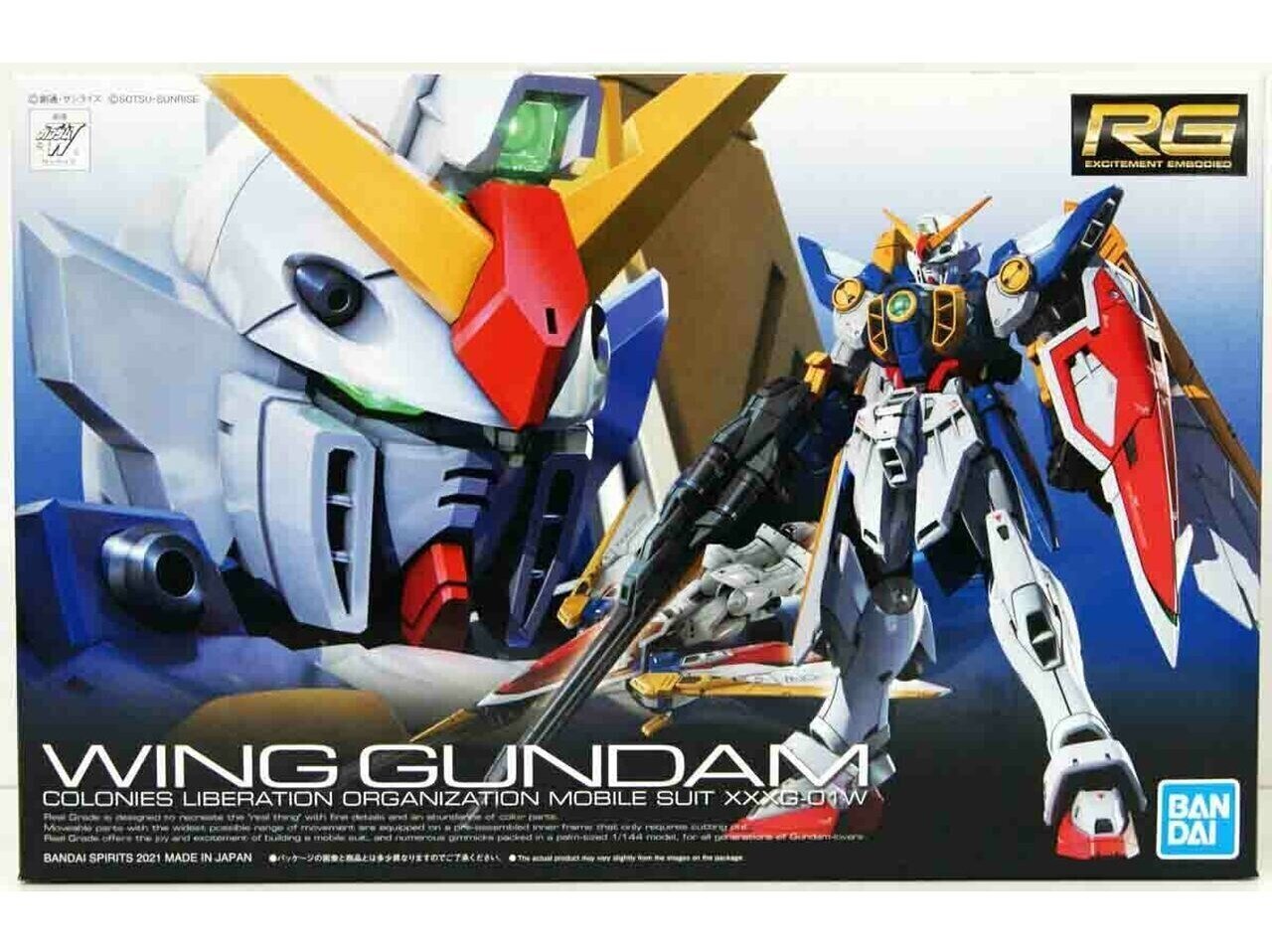 Bandai - RG Wing Gundam, 1/144, 61661 hinta ja tiedot | LEGOT ja rakennuslelut | hobbyhall.fi