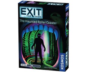 Lautapeli Exit: The Game – The Haunted Roller Coaster hinta ja tiedot | Lautapelit ja älypelit | hobbyhall.fi