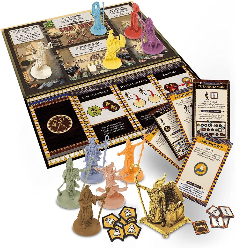 Lautapeli Ankh: Gods of Egypt Pharaoh hinta ja tiedot | Lautapelit ja älypelit | hobbyhall.fi