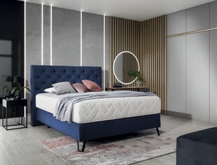 Sänky NORE Cortina, 180x200 cm, tumman sininen hinta ja tiedot | Sängyt | hobbyhall.fi
