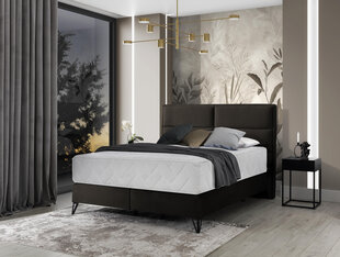 Sänky NORE Safiro, 140x200 cm, musta hinta ja tiedot | Sängyt | hobbyhall.fi