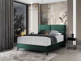 Sänky NORE Safiro, 140x200 cm, vihreä hinta ja tiedot | Sängyt | hobbyhall.fi