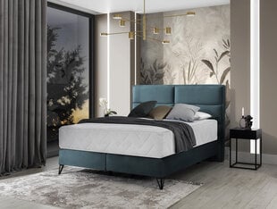 Sänky NORE Safiro, 160x200 cm, sininen hinta ja tiedot | Sängyt | hobbyhall.fi