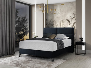 Sänky NORE Safiro, 180x200 cm, tummansininen hinta ja tiedot | Sängyt | hobbyhall.fi