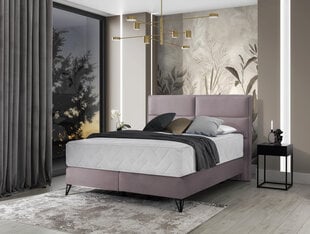 Sänky NORE Safiro, 180x200 cm, vaalea violetti hinta ja tiedot | Sängyt | hobbyhall.fi