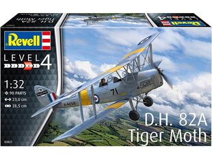 Revell - D.H. 82A Tiger Moth, 1/32, 03827 hinta ja tiedot | LEGOT ja rakennuslelut | hobbyhall.fi