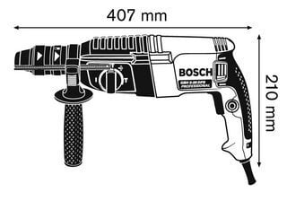 Poravasara Bosch GBH 2-26 DFR hinta ja tiedot | Iskuporakoneet | hobbyhall.fi