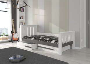 Lasten sänky Carmel 197x95x97cm + patja hinta ja tiedot | Lastensängyt | hobbyhall.fi