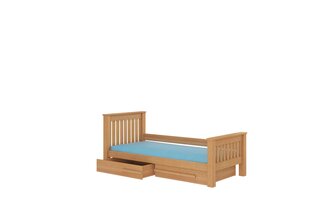 Lasten sänky Carmel 197x95x97cm + patja hinta ja tiedot | Lastensängyt | hobbyhall.fi