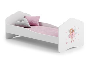Lasten sänky ADRK Furniture Casimo Girl with Wings, 160x80 hinta ja tiedot | Lastensängyt | hobbyhall.fi