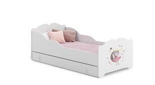 Lastensänky Ximena Sleeping Princess 160x80 cm patjalla ja laatikolla hinta ja tiedot | Lastensängyt | hobbyhall.fi