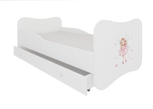 Lasten sänky Gonzalo Girl with Wings 160x80cm + patja + säilytyslaatikko hinta ja tiedot | Lastensängyt | hobbyhall.fi