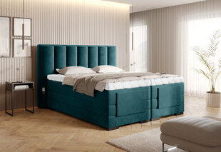 Sänky NORE Veros, 140x200 cm, sininen hinta ja tiedot | Sängyt | hobbyhall.fi
