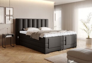 Sänky NORE Veros, 160x200 cm, ruskea hinta ja tiedot | Sängyt | hobbyhall.fi