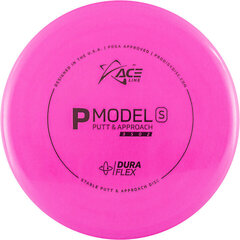 Prodigy ACE Line P Model S putter, DuraFlex Disc golf kiekko, pinkin värinen hinta ja tiedot | Frisbeegolf | hobbyhall.fi