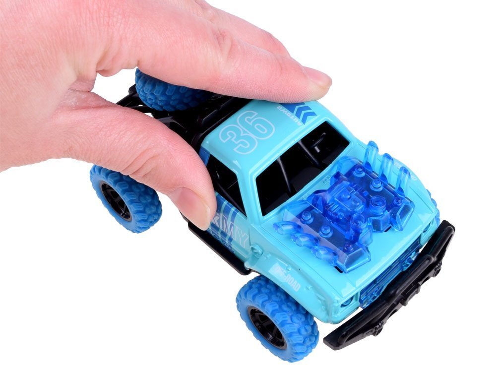 Predator 4x4 stunt-auto, sininen hinta ja tiedot | Poikien lelut | hobbyhall.fi
