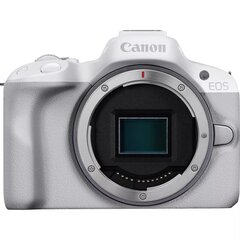 Canon EOS R50 WH + RF-S 18-45mm F4.5-6.3 IS STM (SIP) hinta ja tiedot | Kamerat | hobbyhall.fi