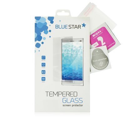 Karkaistu lasi näytönsuoja BlueStar Tempered Glass 9H Extra Shock Samsung J400F Galaxy J4 (2018) puhelimeen, läpinäkyvä hinta ja tiedot | Näytönsuojakalvot ja -lasit | hobbyhall.fi