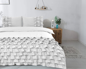 Vuodevaatteet CYPRUS 240x220cm 100% puuvillaa, valkoinen Dreamhouse hinta ja tiedot | Dreamhouse Koti ja keittiö | hobbyhall.fi