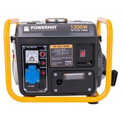Sähkögeneraattori PowerMat PM-AGR-1200M hinta ja tiedot | Aggregaatit | hobbyhall.fi
