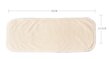 4-kerroksinen bambuimukerros taskuvaippoihin 2 kpl, 35x13,5cm hinta ja tiedot | Vaipat | hobbyhall.fi