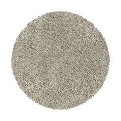 Ayyildiz Shaggy Sydney Pyöreä -matto, taupe, Ø 120 cm hinta ja tiedot | Isot matot | hobbyhall.fi